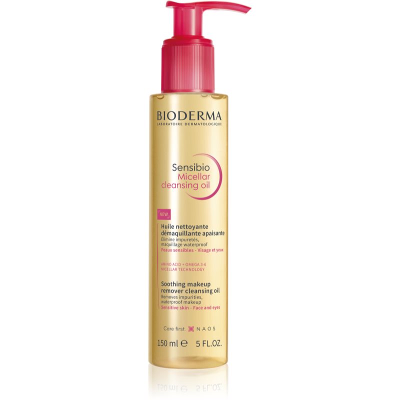 Bioderma Sensibio Micellar cleansing oil ulei pentru indepartarea machiajului Ulei de curățare 150 ml